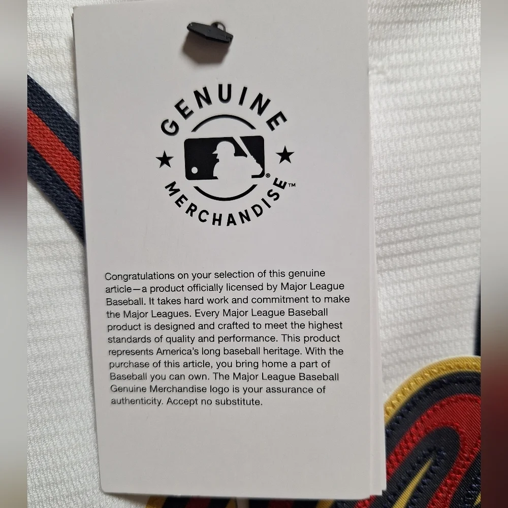 A Nike Genuine Merchandise Atlanta Braves Blank jersey in multiple sizes. - Picture 5 of 8